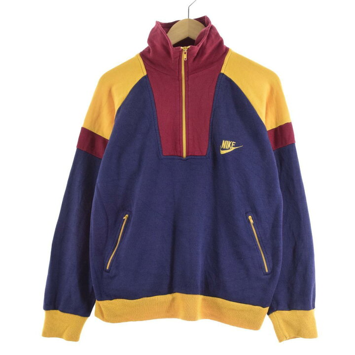 楽天市場】古着 70年代 ナイキ NIKE オレンジタグ ハーフジップ