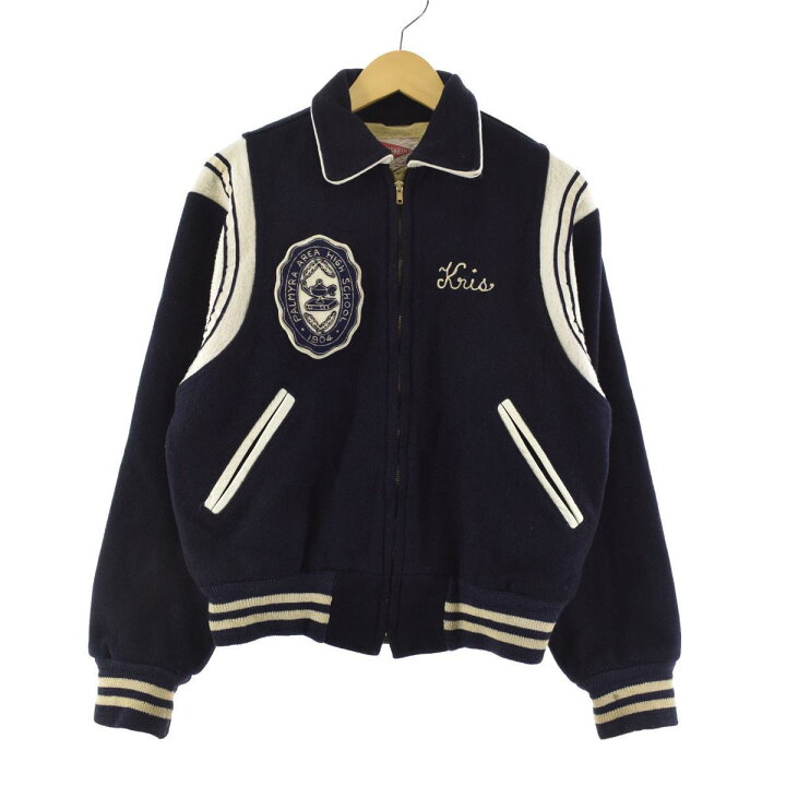 楽天市場】70年代 UNION EMBLEM CO. ウールスタジャン アワード 