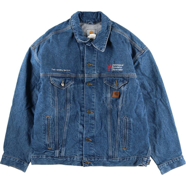 楽天市場】古着 90年代 カーハート Carhartt デニムジャケット Gジャン