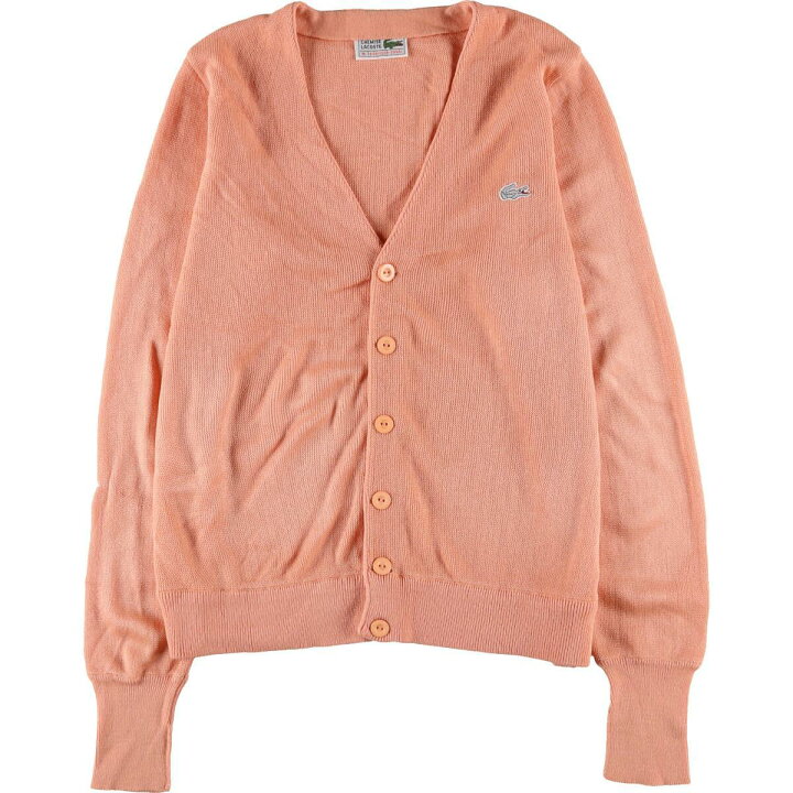 楽天市場 古着 80年代 ラコステ Lacoste Chemise フレンチラコステ アクリルニットカーディガン レディースm ヴィンテージ Eaa41 2buy21 Hny22 古着屋jam