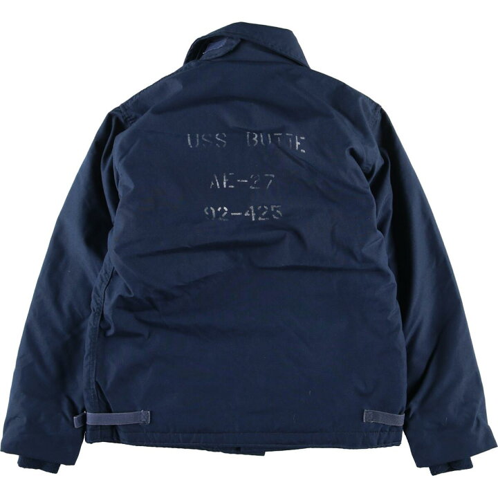 楽天市場】古着 90年代 米軍実品 U.S.NAVY バックステンシル入り 