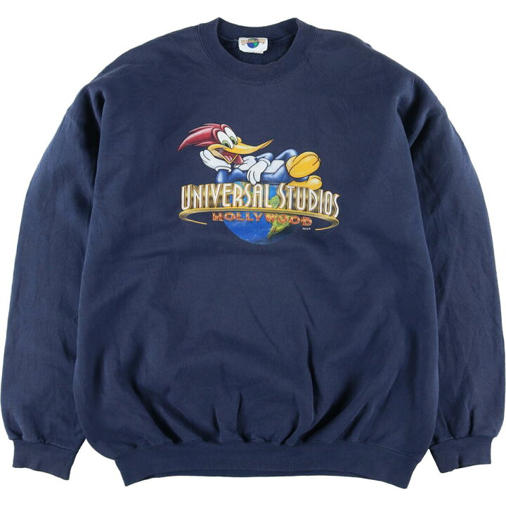 楽天市場 古着 ユニバーサルスタジオ Universal Studios ウッディウッドペッカー キャラクタースウェットシャツ トレーナー レディースxxl Eaa Hny22 2buy23 Ell2b10f 古着屋jam