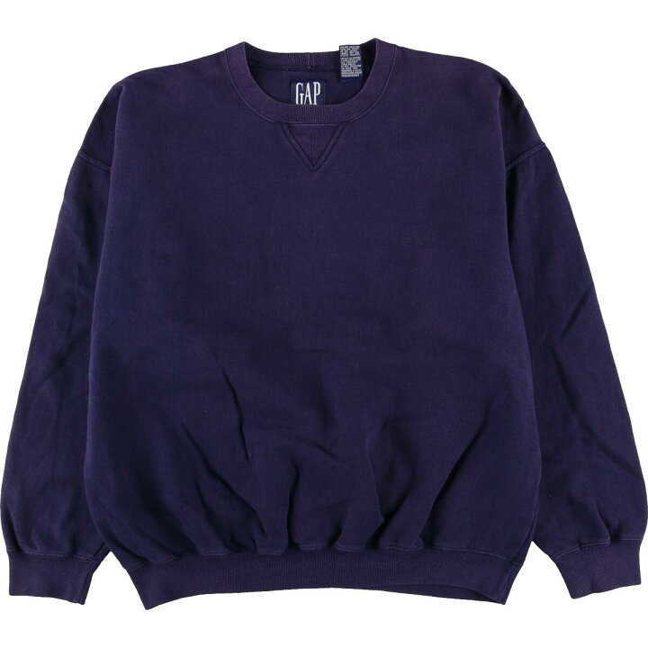 楽天市場】古着 90年代 ギャップ GAP オールドギャップ 無地スウェット 