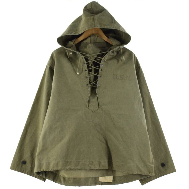 楽天市場】希少サイズ 40年代 米軍実品 U.S.NAVY USNステンシル入り 