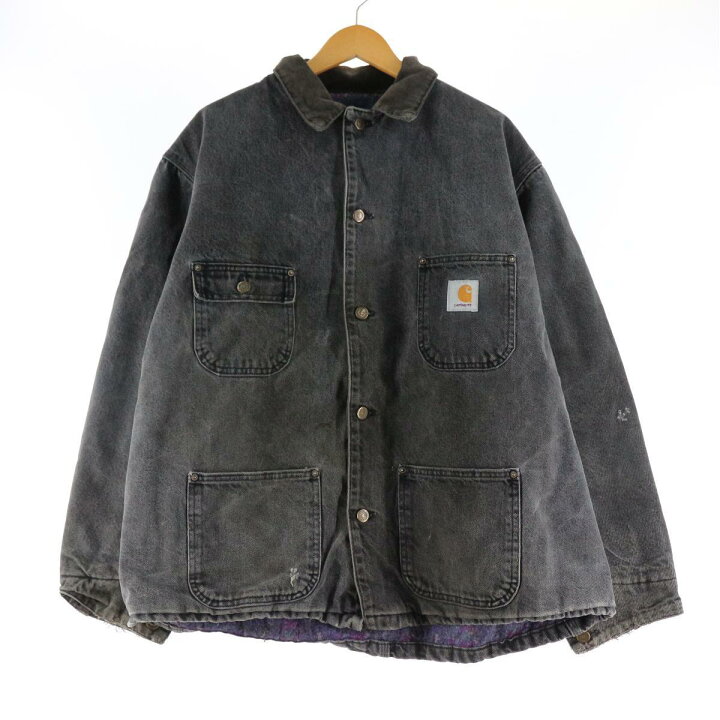 楽天市場】古着 カーハート Carhartt ミシガンチョアコート デニム