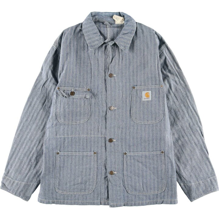 楽天市場】古着 80年代 カーハート Carhartt ヘリンボーン デニム 
