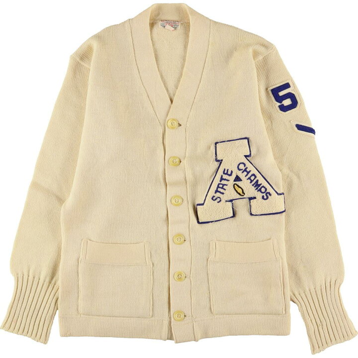 楽天市場】古着 50年代 ラッセル Russell SAND ウールレタードニット  