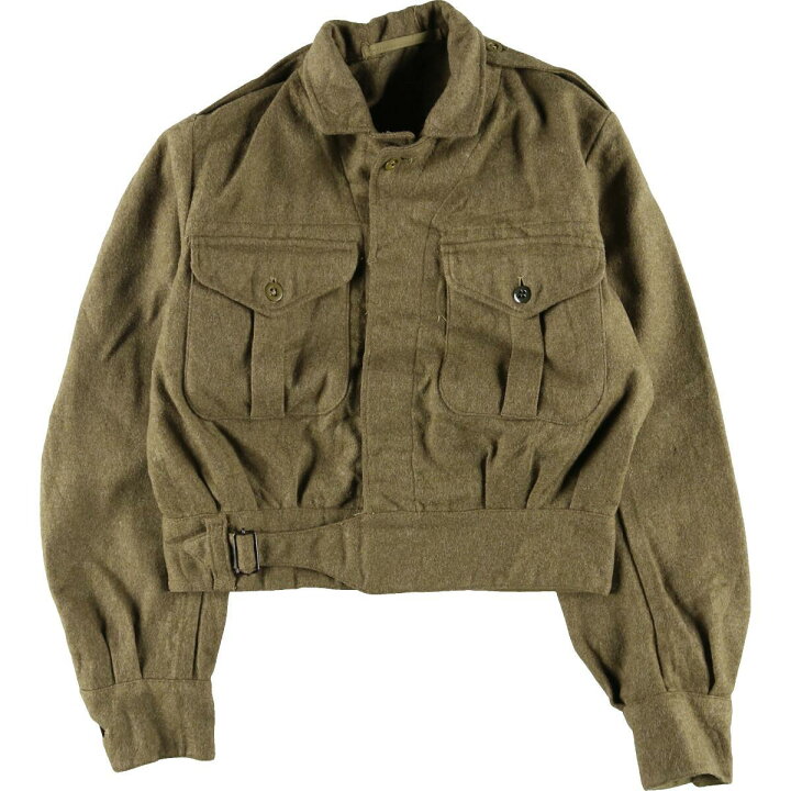 楽天市場】古着 50年代 イギリス軍実品 アイクジャケット バトルドレス 