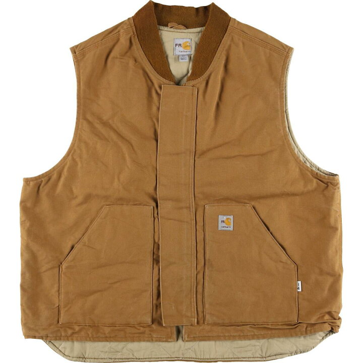 楽天市場】古着 カーハート Carhartt FRシリーズ ダック地ベスト 