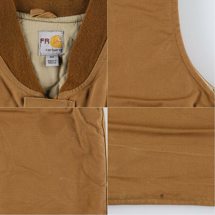 楽天市場】古着 カーハート Carhartt FRシリーズ ダック地ベスト 