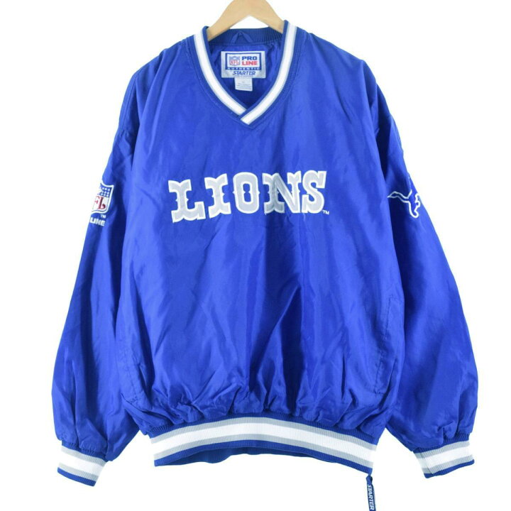楽天市場】古着 スターター Starter NFL DETROIT LIONS デトロイト 