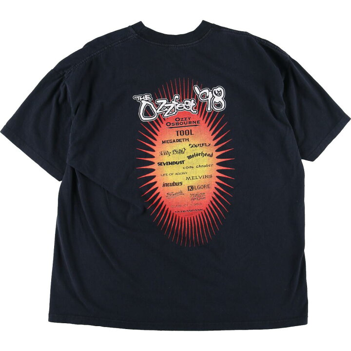 楽天市場】古着 90年代 OZZY OSBOURNE オジーオズボーン OZZFEST 1998 
