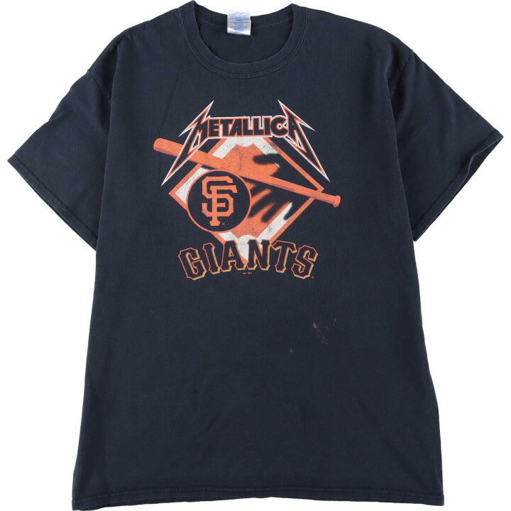 楽天市場】古着 ギルダン GILDAN METALLICA メタリカ MLB SAN 