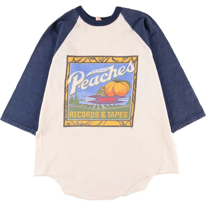 楽天市場】古着 80年代 Collegiate Pacific 七分袖 ラグランTシャツ 