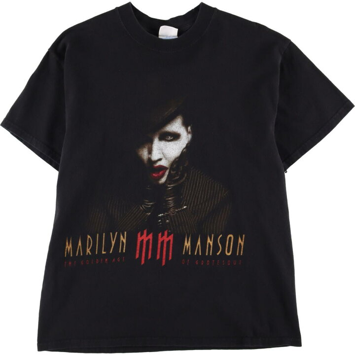楽天市場】古着 00年代 M&O MARILYN MANSON マリリンマンソン THE 