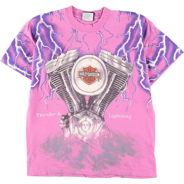 楽天市場】古着 90年代 ヘインズ Hanes Harley-Davidson ハーレー  