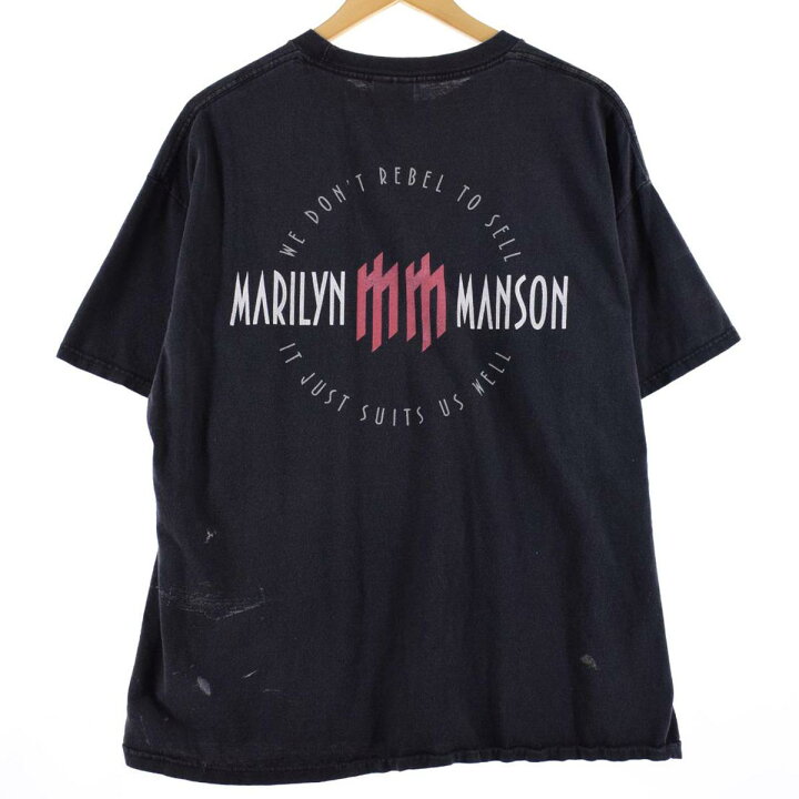 楽天市場】古着 00年代 TENNESSEE RIVER MARILYN MANSON マリリン 