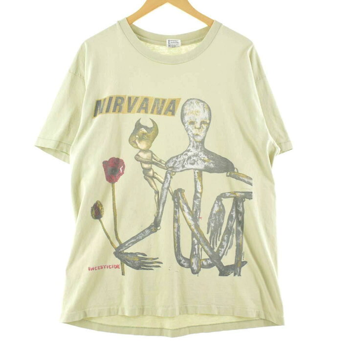 楽天市場】古着 希少レア 90年代 anvil NIRVANA ニルヴァーナ アルバム 