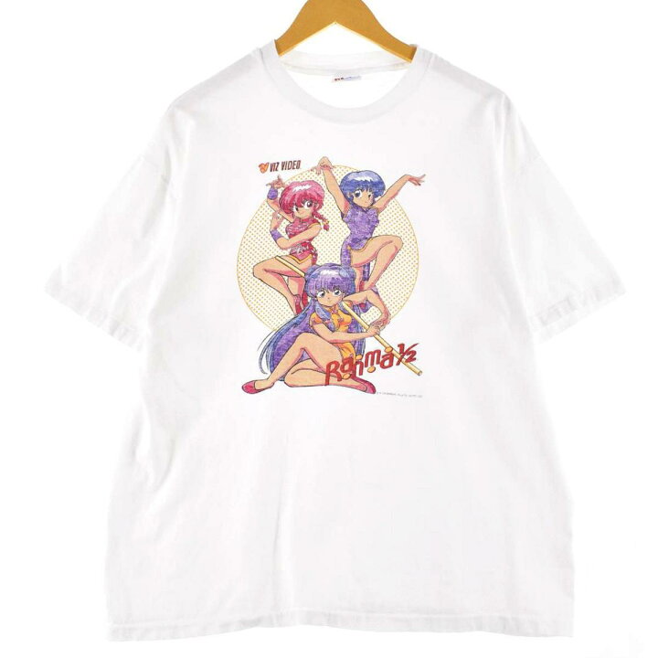 楽天市場】古着 90年代 ヘインズ Hanes らんま1/2 キャラクター 