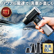 [ 洗車のプロ監修 】 BLEAR ( ブレア ) 洗車 ブロワー 電動 エアダスター 静音 USB Type-C 充電式 コード…
