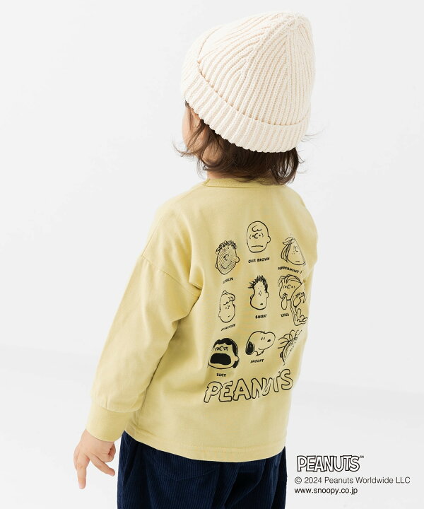 ZARA キッズ 余ら 新品 スヌーピーロンTシャツ 120 トップス