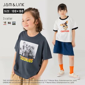 キッズ 半袖 Tシャツ グレムリン ウィリー・ウォンカ グーニーズ 子供服 映画 プリント 写真 男の子 女の子 トップス ワーナー 夏服 古着 ヴィンテージ風 テイスト 公式 グッズ 100 110 120 130 140 150 160cm [M便 1/2]