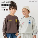 トレーナー MLB キッズ 子供服 スウェット 長袖 男の子 女の子 ロゴ トップス メジャーリーグ 刺繍 ワッペン ドジャース ヤンキース レッドソックス 秋冬服 100 110 120 130 140 150 160cm [M便 1/1]