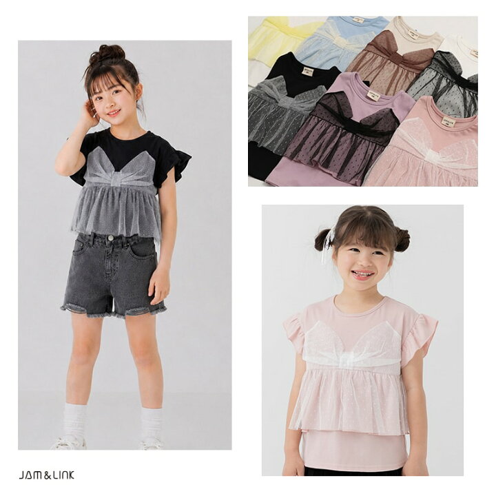 楽天市場】ゆうパケ送料無料 キッズ 子供服 半袖 Tシャツ 女の子 無地 