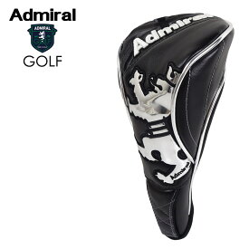 ADMIRAL GOLF (アドミラル ゴルフ) スポーツモデル ヘッドカバー フェアウェイ用 [ユニセックス] ADMG1BH5 【BLK(10)／F】 200cc対応 小平智 畑岡奈紗【ギフト】