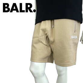 BALR. (ボーラー) スウェット ショーツ [メンズ] B1431.1003 Q-Series Sweat Shorts【3色／XS・S・M・L】Foxglove Irish Cream Black ハーフパンツ スウェットパンツ 並行輸入品