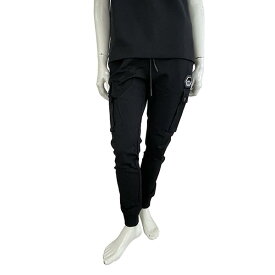 ＼楽天スーパーセール／【10%OFF】BALR. (ボーラー) スウェット カーゴパンツ [メンズ] B1411.1101 Q CARGO LUX SLIM SWEAT PANTS 【BLK／S・M・L】 ブラック ジャージ ジョガーパンツ スリムフィット ストレッチ 並行輸入品