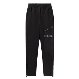 ＼楽天スーパーセール／【10%OFF】BALR. (ボーラー) トラックパンツ [メンズ] B1412.1024 LOUIS SLIM MESH TRACK PANTS 【BLK／S・M・L・XL】 ブラック ジャージ ジョガーパンツ セットアップ スリムフィット ストレッチ 並行輸入品