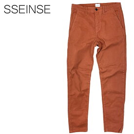 【70%OFF】SSEINSE (センス) チノパンツ [メンズ] PSI1010SS 【RED BRICK／44・46・48・50サイズ】レッド ブリック テーパード スリムフィット ストレッチ パンツ