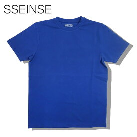【70%OFF】SSEINSE (センス) クルーネック Tシャツ [メンズ] TE1780SS 【NVY／S・M・L・XLサイズ】ネイビー ショートスリーブ 無地 Tシャツ【メール便対応】