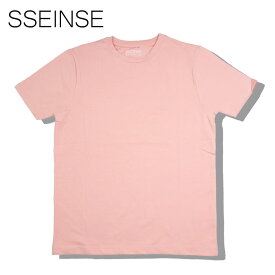【70%OFF】SSEINSE (センス) クルーネック Tシャツ [メンズ] TE1780SS 【PNK／S・M・L・XLサイズ】ピンク ショートスリーブ 無地 Tシャツ【メール便対応】