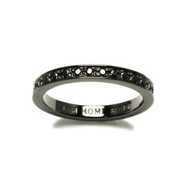 JAM HOME MADE ジャムホームメイド フラット ダイヤモンド リング スター M - ブラック / 指輪・ペアリング ブランド 安い 恋人 カップル 20代 30代 40代 人気 ランキング おしゃれ 指 おすすめ クリスマス プレゼント 記念日 エターナル スター シルバー