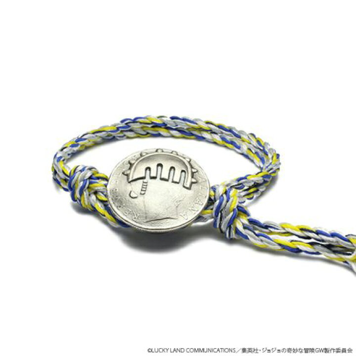 楽天市場 Jam Home Made ジャムホームメイド ジョジョの奇妙な冒険 コインブレスレット ブローノ ブチャラティ メンズ レディース 人気 おすすめ ブランド コラボ アクセサリー 5部 限定 スタンド スティッキー フィンガーズ Jojo 硬貨 イタリア Jam Home Made