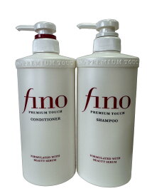 送料無料　フィーノ fino プレミアムタッチ シャンプー コンディショナー 各550ml ポンプセット 毛髪保湿 美容液成分配合