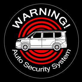 セキュリティステッカー(6代目 STEPWGN SPADAタイプ)