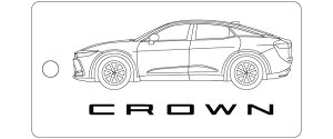 �Ԏ�ʃL�[�z���_�[(CROWN CROSS OVER�^�C�v)
