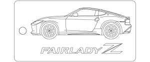 �Ԏ�ʃL�[�z���_�[(FAIRLADY Z 7��ڃ^�C�v)
