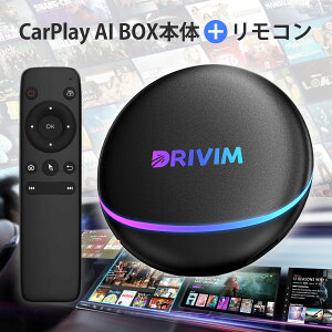 yZbgzDRIVIM CarPlay AI Box D-BOX220 + RZbg HDMIo J[irYouTube Netflix Amazon PrimeȂǓ掋\ GPS 2\ CXCarPlay/Android Auto ir^ubg y