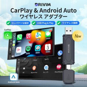y[USBvVfUCzDRIVIM CX CarPlay + CX Android Auto 2in1 MinitCXA_v^[ iPhone & Android X}zΉ LCarPlay & Android AutoڎԐp ň WIFI6.0 Bluetooth5.4