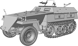 _XEFN 1/35 hCcR le.SPW Sd.Kfz.250/1 B^(mC) n[tgbN vf USCDW35029 ^Fyꌧ֔słz