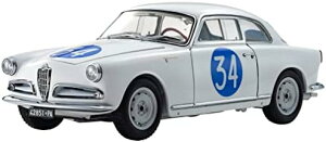 京商オリジナル 1/18 アルファロメオ ジュリエッタ SV タルガフローリオ 1960#34 完成品【沖縄県へ発送不可です】