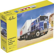 エレール 1/43 ケンワース K-123 キャブオーバー＆リーファートレーラー プラモデル HE80793 (自動車)【…