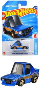 �z�b�g�E�B�[��(Hot Wheels) �x�[�V�b�N�J�[ ���Y �X�J�C���C�� 2000GT-R LBWK ��蕨�������� �~�j�J�[ 3�΂��� �u���[ JFN53�y���ꌧ�֔����s�ł��z