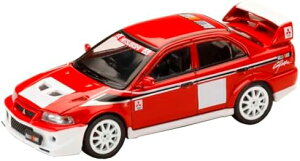 1/64 �O�H LANCER RS EVOLUTION 6 (CP9A) 2000 RALLIART �z���C�g/���b�h�y���ꌧ�֔����s�ł��z