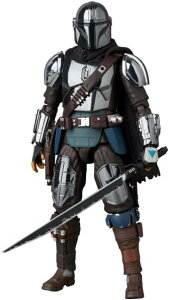 MAFEX �}�t�F�b�N�X No.256 THE MANDALORIAN CHROME Ver. �S����160mm �h���ς� �A�N�V�����t�B�M���A�y���ꌧ�֔����s�ł��z