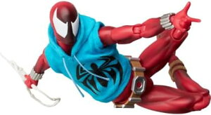 ���f�B�R���E�g�C(MEDICOM TOY) MAFEX �}�t�F�b�N�X No.268 MAFEX SCARLET SPIDER(COMIC Ver.) Ver.2.0 �S����155mm �m���X�P�[�� �h���ς� �A�N�V�����t�B�M���A�y���ꌧ�֔����s�ł��z